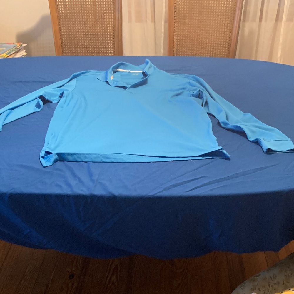 adidas Men's Sky Blue Polo Shirt